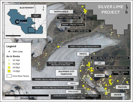 Core Silver bewertet weit verbreitete Goldergebnisse