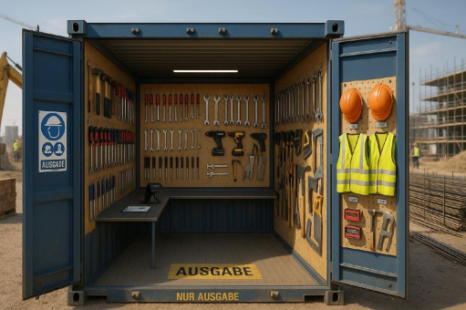 Werkzeuge gewissenhaft an Baustellen vermieten mit COSYS