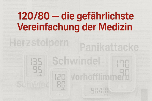 120/80 – die gefährlichste Vereinfachung der Medizin