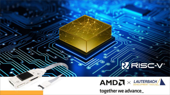 Lauterbach bietet volle Debug- und Profiling-Unterstützung für AMD MicroBlaze V RISC-V Soft-Prozessoren