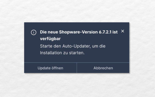 Shopware Updates: Warum du immer eine Agentur dazuholen solltest