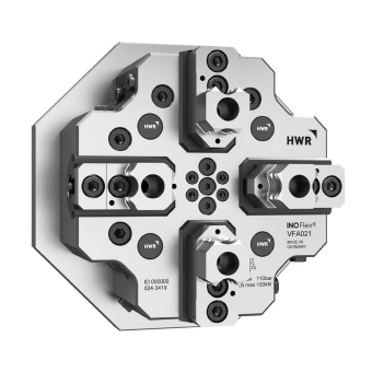 Hydraulisches 4-Backenfutter INOFlex® VF-A von HWR Spanntechnik