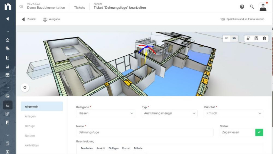 NOVA AVA jetzt mit Bauüberwachung