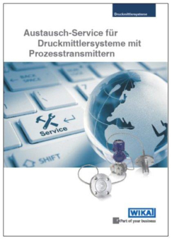 Druckmittlersysteme mit Prozesstransmittern:  Austausch-Service optimiert den Nutzen