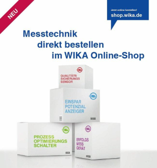 WIKA mit neuem Online-Shop