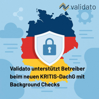 Validato stellt komplette Screening-Suite für KRITIS-Betreiber vor