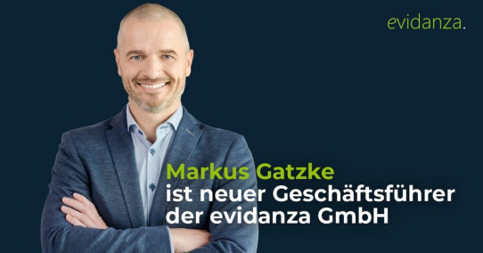 Markus Gatzke ist neuer Geschäftsführer von evidanza