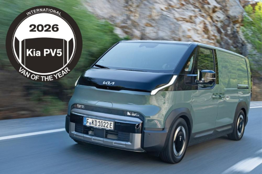 International Van of the Year 2026: Newcomer Kia gewinnt mit PV5