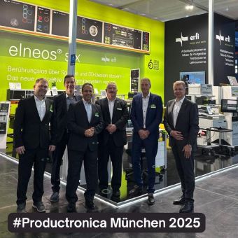 erfi auf der productronica 2025 – Innovation hautnah erleben