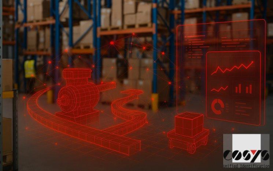Digitaler Zwilling in der Logistik und die Rolle moderner COSYS Softwarelösungen