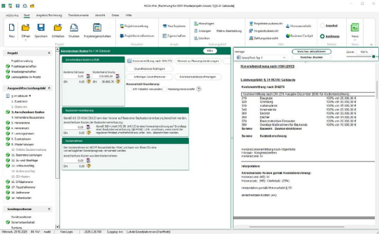 HOAI-Pro 2026: Leistungen transparent und flexibel abrechnen