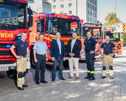 Berufsfeuerwehr Graz investiert in weitere Scania-Einsatzfahrzeuge