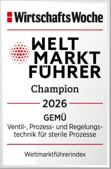 Ein Jahrzehnt an der Spitze: GEMÜ zum zehnten Mal in Folge Weltmarktführer