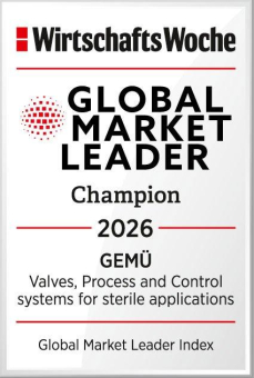 A decade at the top: GEMÜ named as “Global Market Leader” for the tenth time in a row