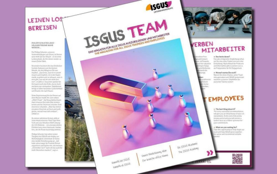 Entdecken Sie, was uns bewegt » die 6. Ausgabe unserer ISGUS TEAM ist da