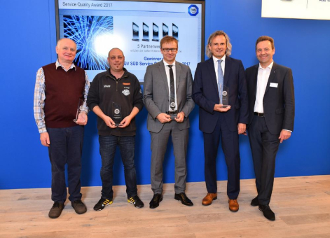 TÜV SÜD verleiht Service Quality Award an Werkstätten