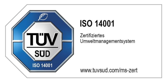 FEGA & Schmitt Elektrogroßhandel nach ISO 14001 umweltzertifiziert