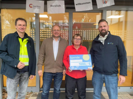 HanseWerk-Tochter HanseWerk Natur unterstützt engagierte Arbeit der Stiftung „SeeYou“ mit 1.000 Euro