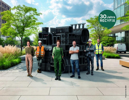 2025: Hauraton feiert 30 Jahre Recyfix