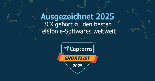 3CX erhält Gartner-Auszeichnung 2025