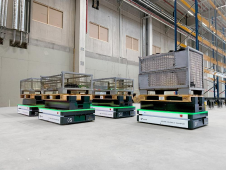 Zukunftsfähige Intralogistik auf engem Raum