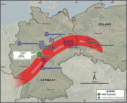 GreenX schließt Erwerb des Kupferprojekts Tannenberg ab