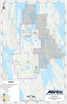 Apex entdeckt mineralisierten Karbonatit auf seinem Projekt Lac Le Moyne, Québec