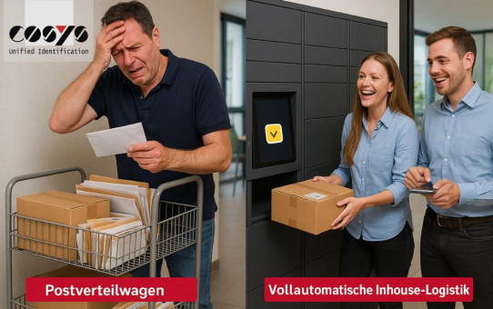 Postverteilwagen vs. Smart Locker: Die neue Postlogistik für Schweizer Unternehmen
