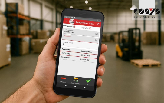 Zwischenlager im Griff – mit dem Honeywell CT32 mit COSYS