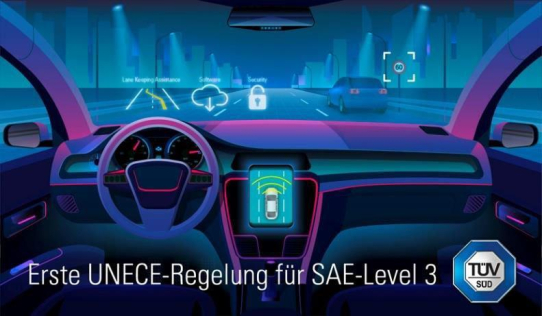 TÜV SÜD erläutert erste SAE-Level 3 UNECE-Regelung