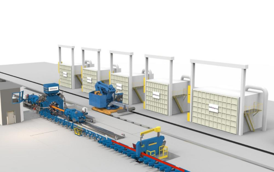 SMS group liefert moderne Radialschmiedemaschine zur Steigerung der Produktion von Hochleistungslegierungen bei Haynes