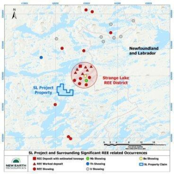 New Earth Resources kündigt umfassendes Explorationsprogramm für sein Seltenerdmetallprojekt SL an