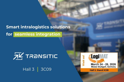 Nach ihrem erfolgreichen Debüt im letzten Jahr ist die TRANSITIC Systems GmbH wieder auf der LogiMAT 2026 vertreten.
