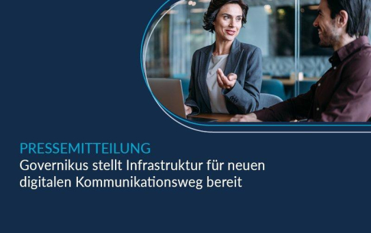 Governikus schafft neuen, rechtsverbindlichen und digitalen Kommunikationsweg für Unternehmen