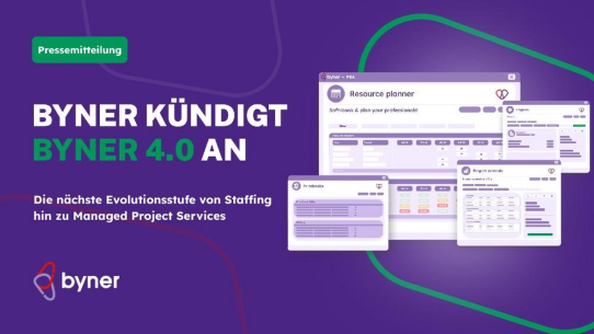 Byner kündigt Byner 4.0 an