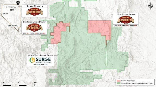Sienna Resources Inc. plant die Wiederaufnahme der Arbeiten auf seinen Lithiumprojekten in Nevada