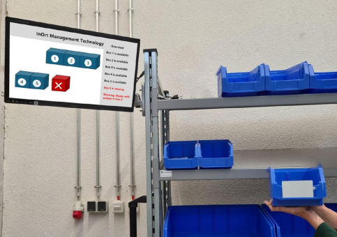 Kommunikation und Ortungslösung für smarte Logistikprozesse vom Fraunhofer IIS