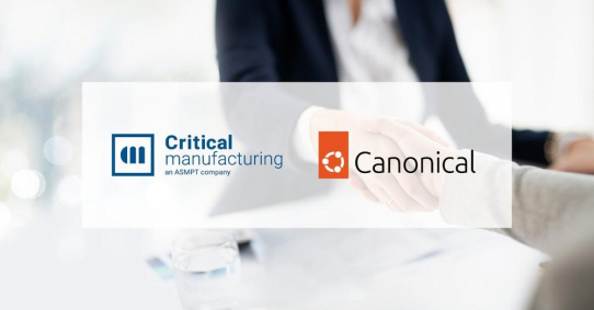 Critical Manufacturing und Canonical erweitern cloud-native Bereitstellungsmodelle für die Fertigungsindustrie