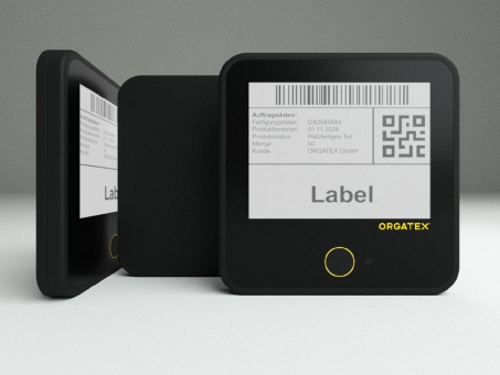 LogiMAT 2026: ORGATEX präsentiert vernetztes E-Paper-Label