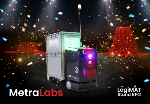 Mobile Roboter aus Thüringen auf der LogiMAT in Stuttgart -problemorientiert und zuverlässig