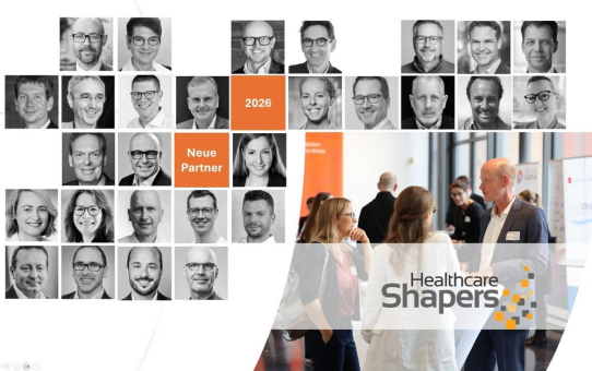 Healthcare Shapers starten 2026 mit über 30 neuen Partnern