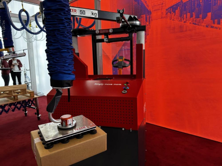 FEZER präsentiert VacuMobiLift auf der LogiMAT 2026 – mobile Vakuum-Hebetechnik für effiziente Intralogistik