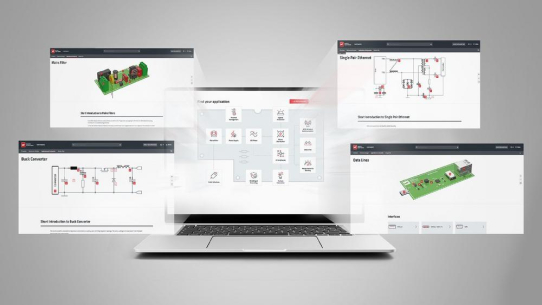 Product Navigator führt gezielt zum passenden Bauteil
