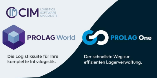 CIM stellt auf der LogiMAT die WMS-Lösungen PROLAG World für komplexe Intralogistik und das neu entwickelte PROLAG One für den schnellen WMS-Einstieg vor