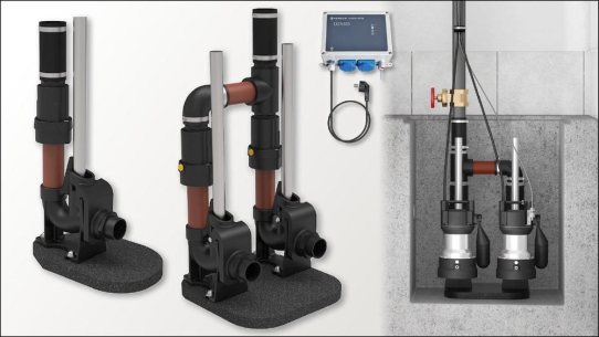 Neu: EASYFIX 50 Einbausets von Pentair Jung Pumpen