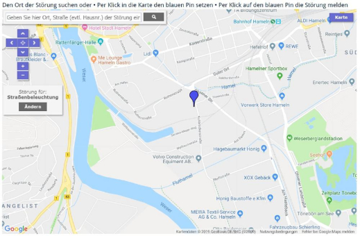 Störungsservice für Ihre Homepage oder als App