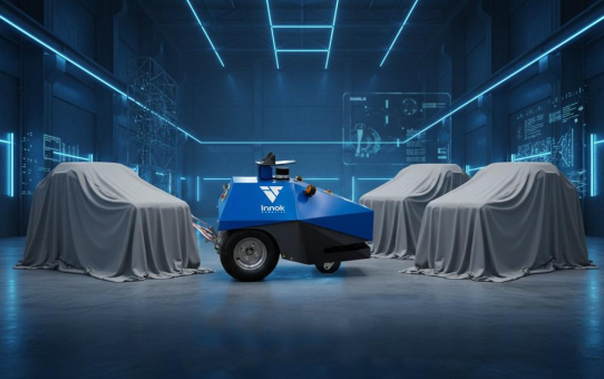 Innok Robotics Neuheitenfeuerwerk auf der LogiMAT 2026