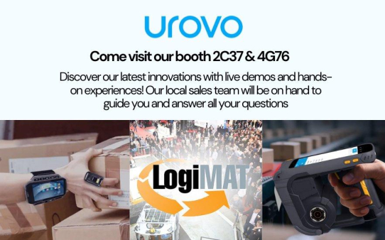 Urovo Europe präsentiert neueste robuste Mobilitätsinnovationen auf der LogiMAT 2026