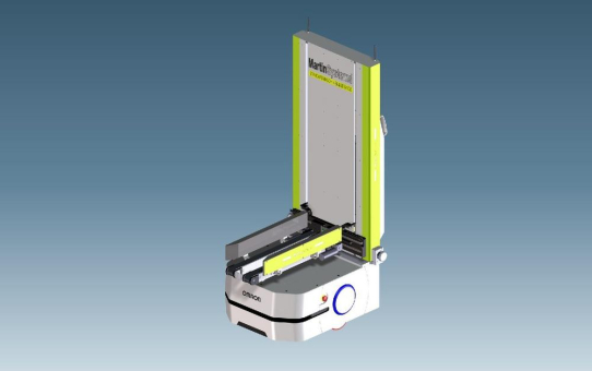 MartinSystems presents an AMR solution at LogiMAT 2026 in Stuttgart that flexibly  adapts to your production.