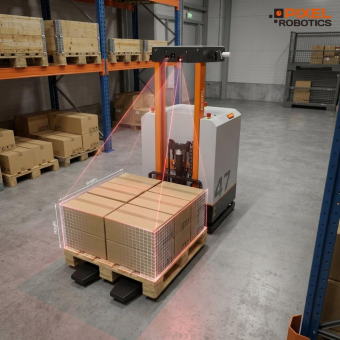 Pixel PT: Der KI-Palettentransporter mit erweiterten KI-Features